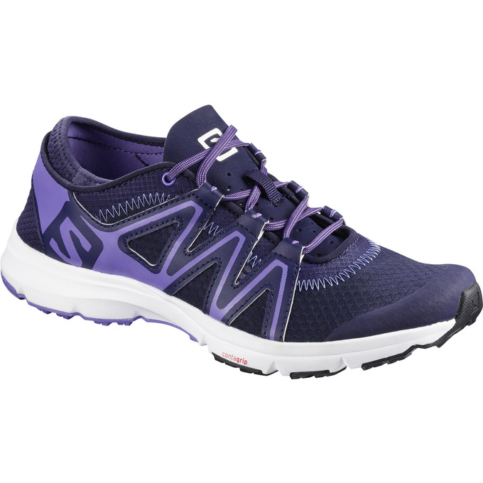 Salomon Israel CROSSAMPHIBIAN SWIFT W - Womens Water Shoe - Purple/Dark Purple (QOEV-98173)